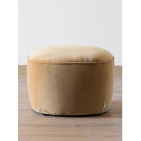 Pouf Lazario Velvet Pardo
