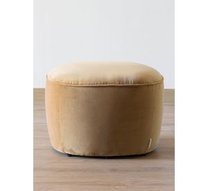 Pouf Lazario Velvet Pardo