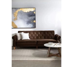 Sofá Futón 3 Cuerpos Clásico Milán EG2025