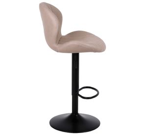 Pack 2 Pisos de Bar Lounge con Respaldo y Reposapiés Beige