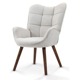 Sitial New Kas Acolchado Con Apoyabrazos Beige