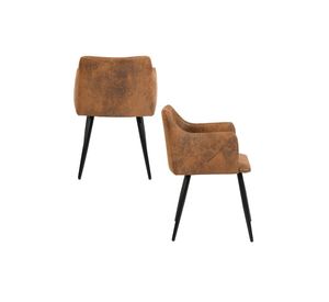 Pack 2 Sillas de Comedor Elena Café