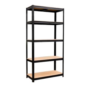 Estante 90x40x180 cm Acero Pintado 5 Band. 875 Kg