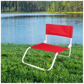 Silla de Descanso Plegable Rojo