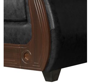 Juego de Living 3 1 1 Estambul Negro