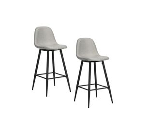 Pack 2 Sillas Pisos Bar Charlton Taburetes