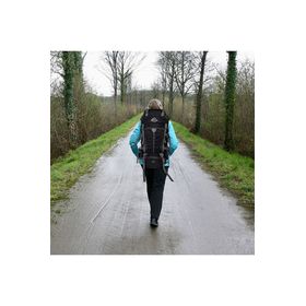 MOCHILA CAMPING 65L NEGRO