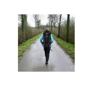 MOCHILA CAMPING 65L NEGRO