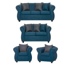 Juego de Living 3 2 1 1 Emili Esmeralda