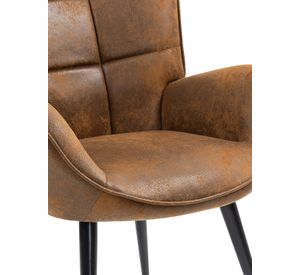 Sitial New Kas Acolchado Con Apoyabrazos Suede