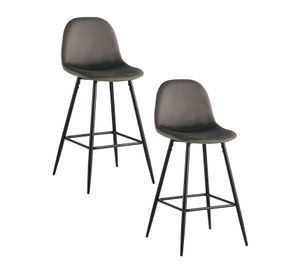 Pack de 2 Pisos de Bar Recife Gris