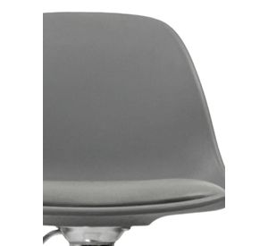 Pack 2 Sillas Altas Bar Taburete Orlando-T Gris