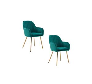 Pack 2 Sillas de Comedor Sitial Alessandro Verde