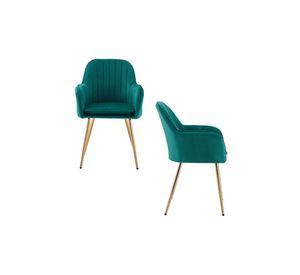 Pack 2 Sillas de Comedor Sitial Alessandro Verde