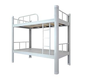 Camarote una Plaza Acero 90x200 cm Blanco