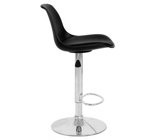 Pack 2 Sillas Altas De Bar Taburete Orlando-t Negro