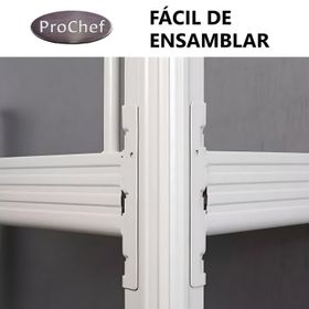 Camarote una Plaza Acero 90x200 cm Blanco