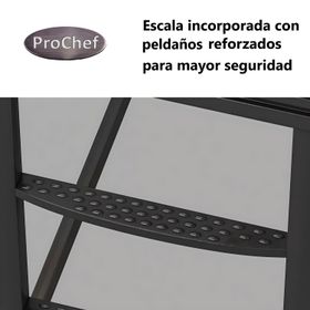 Camarote una Plaza Acero 90x200 cm Blanco