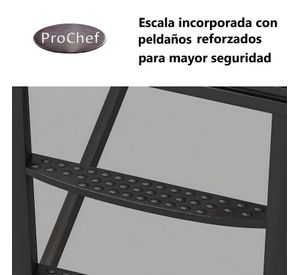 Camarote una Plaza Acero 90x200 cm Blanco