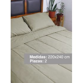 Plumón Liso Colors 2 Plazas