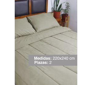 Plumón Liso Colors 2 Plazas