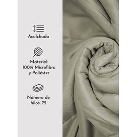 Plumón Liso Colors 2 Plazas