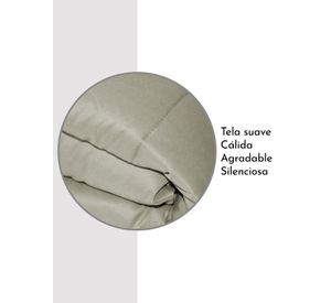 Plumón Liso Colors 2 Plazas