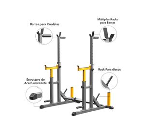 Squat Rack Multifuncional Power Sentadillas Press