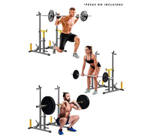 Squat Rack Multifuncional Power Sentadillas Press