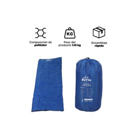 Saco de Dormir 250 gr Rutta Azul