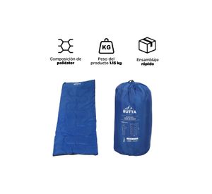 Saco de Dormir 250 gr Rutta Azul