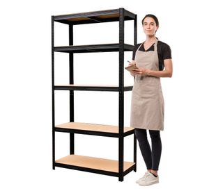 Estante Acero Pintado 90x40x180 cm 5 Band. 875 Kg