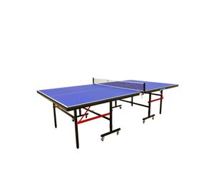 Mesa de Ping Pong Plegable Profesional Azul
