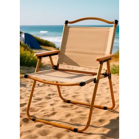 Silla Plegable Camping Calafquén Beige
