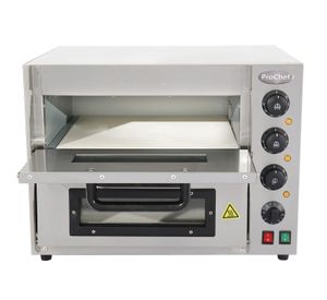 Horno Pizza Pizzero Eléctrico 2 Cámaras 40x40 cm