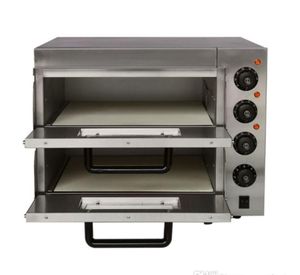 Horno Pizza Pizzero Eléctrico 2 Cámaras 40x40 cm