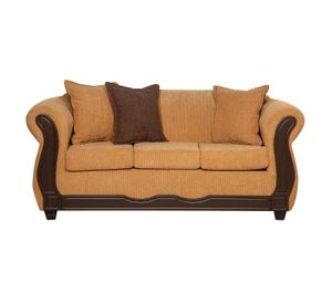 Sofá 3 Cuerpos Barcelona Oro