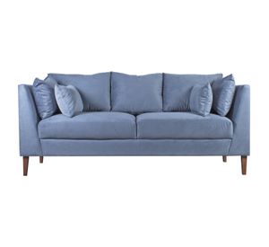 Sofá Venne 3 cuerpos Azul