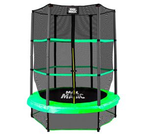 Cama Elástica 140 cm Verde