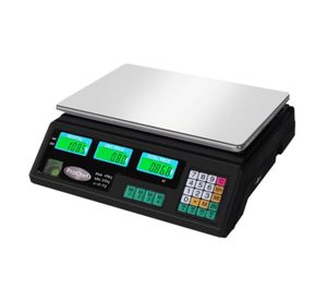 Balanza Pesa Digital 40 Kg x 2 Gr LCD Eléctrica y Batería