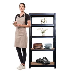 Estante Acero Pintado 70x30x150 cm 5 Band. 875 Kg