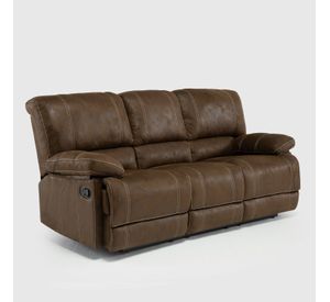 Sofá 3 Cuerpos 3 Reclinables Clásico Castle Cuero Viejo 98023R4S