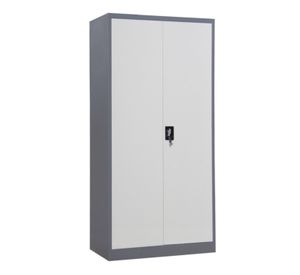 Armario de Acero 90x40x185 cm. 6 Espacios. 2 Cuerpos 2 Puertas