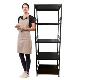 Estante Deco 5 Bandejas Acero 60x40x173 cm