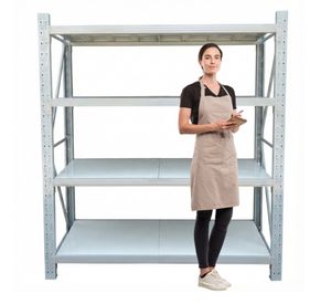 Estante Mini Rack 200x50x200 cm 800 kg Gris Claro
