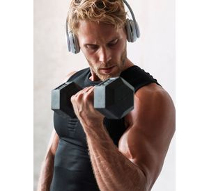 Mancuerna Hexagonal 30 Kg Negro