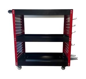 Carro de Acero para Herramientas Semi cerrado con Accesorios