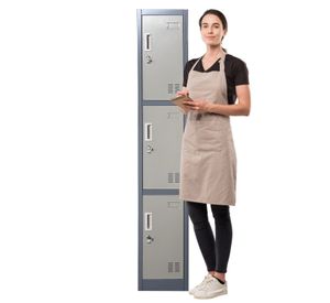 Locker Casillero metálico 1 Cuerpo 3 Puertas