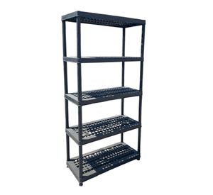 Estante Plástico 91x45x183 cm. 5 Bandejas removibles