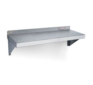 Repisa Mural Lisa 60x30 cm Acero Inoxidable WS-600